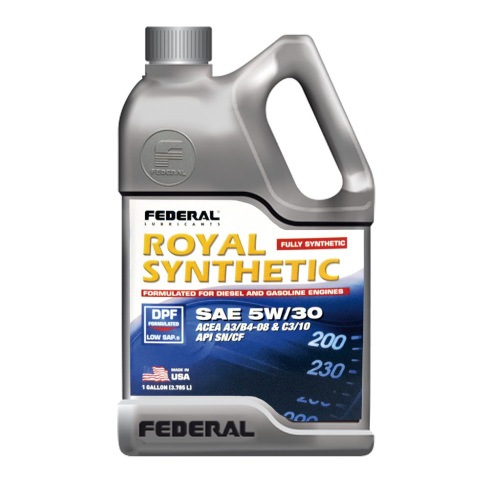 Federal Royal Synthetic SAE 5W-40 DPF – Federal Lubricantes